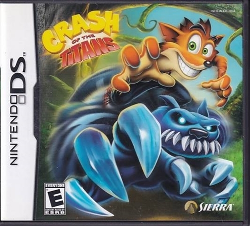 Crash of the Titans - Amerikansk Version - Nintendo DS (B Grade) (Genbrug)